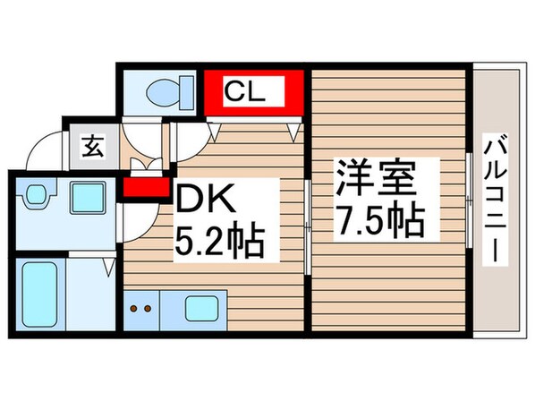 モンラフィ－ヌの物件間取画像